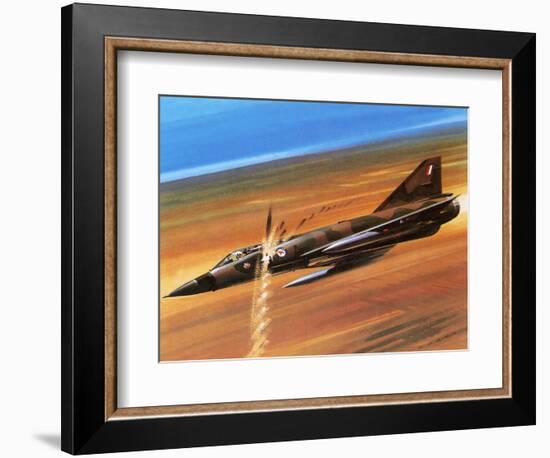 Dassault Mirage Iii-0-Wilf Hardy-Framed Premium Giclee Print