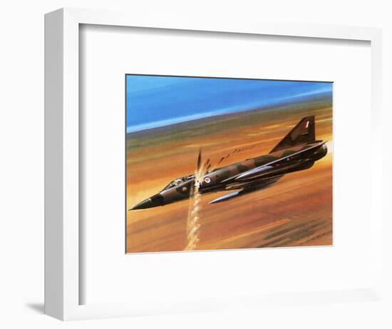 Dassault Mirage Iii-0-Wilf Hardy-Framed Premium Giclee Print