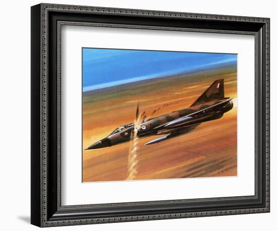 Dassault Mirage Iii-0-Wilf Hardy-Framed Giclee Print