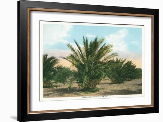 Date Gardens, Coachella Valley-null-Framed Art Print