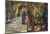 Date in Portici Forest, 1864-Giuseppe De Nittis-Mounted Giclee Print