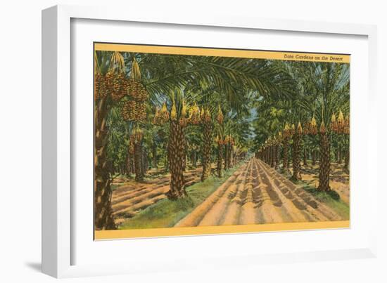 Date Palms, Indio, California-null-Framed Art Print