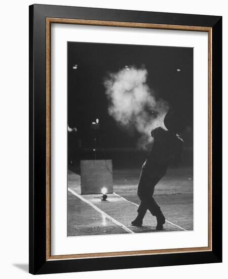 Date Unknownnational Fast Draw Championships in Las Vegas-J^ R^ Eyerman-Framed Photographic Print