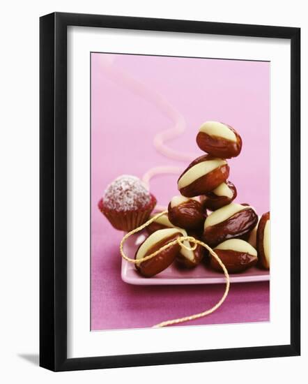 Dates Stuffed with Pistachio Marzipan-Luzia Ellert-Framed Photographic Print