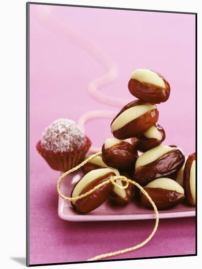 Dates Stuffed with Pistachio Marzipan-Luzia Ellert-Mounted Photographic Print