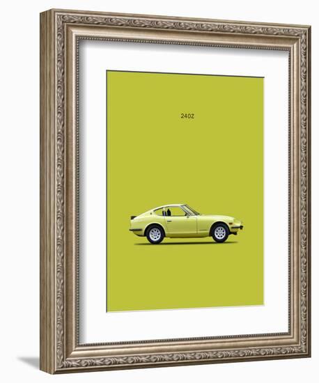 Datsun 240Z 1969-Mark Rogan-Framed Art Print