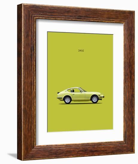 Datsun 240Z 1969-Mark Rogan-Framed Art Print