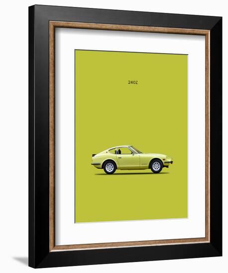 Datsun 240Z 1969-Mark Rogan-Framed Art Print