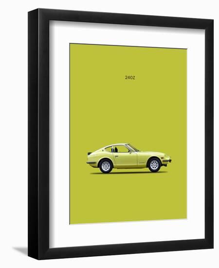 Datsun 240Z 1969-Mark Rogan-Framed Art Print