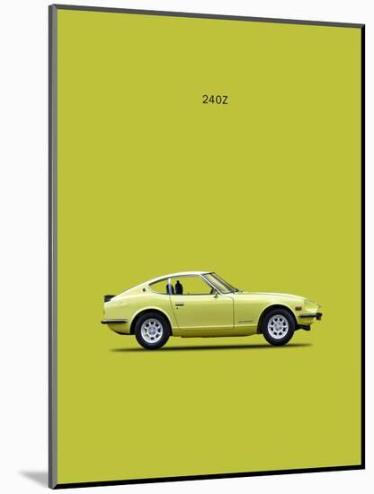 Datsun 240Z 1969-Mark Rogan-Mounted Art Print