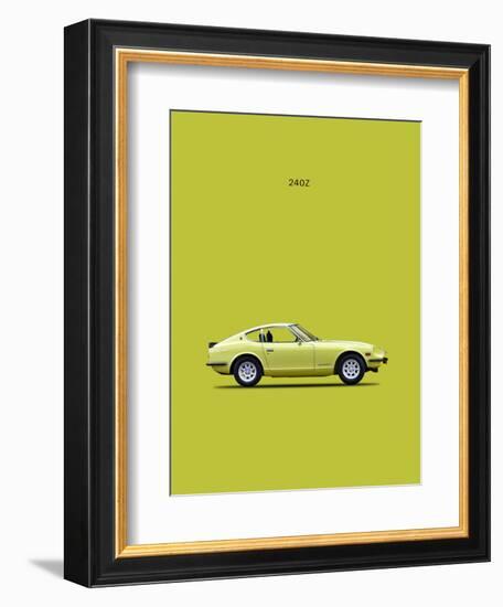 Datsun 240Z 1969-Mark Rogan-Framed Art Print