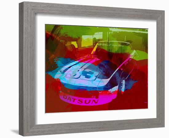 Datsun-NaxArt-Framed Art Print