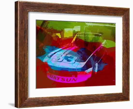 Datsun-NaxArt-Framed Art Print