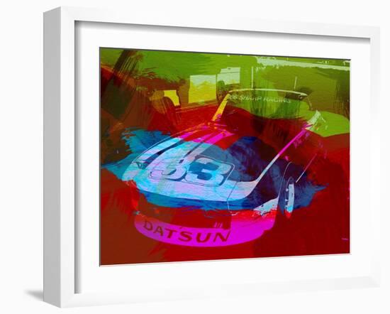 Datsun-NaxArt-Framed Art Print