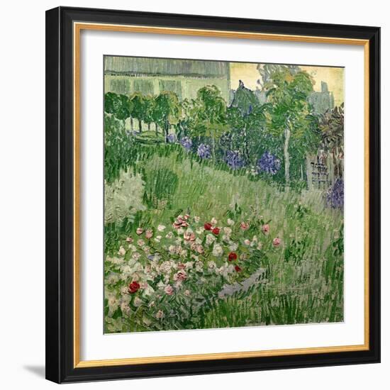 Daubigny's Garden, 1890-Vincent van Gogh-Framed Giclee Print