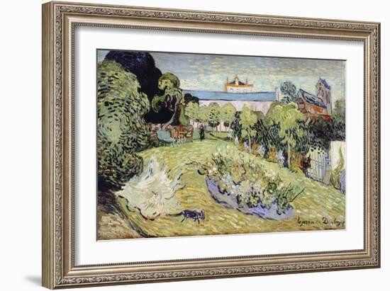 Daubigny's Garden by Vincent Van Gogh-Vincent van Gogh-Framed Giclee Print