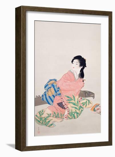 Daughter Miyuki-Shoen Uemura-Framed Giclee Print