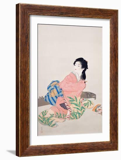 Daughter Miyuki-Shoen Uemura-Framed Giclee Print