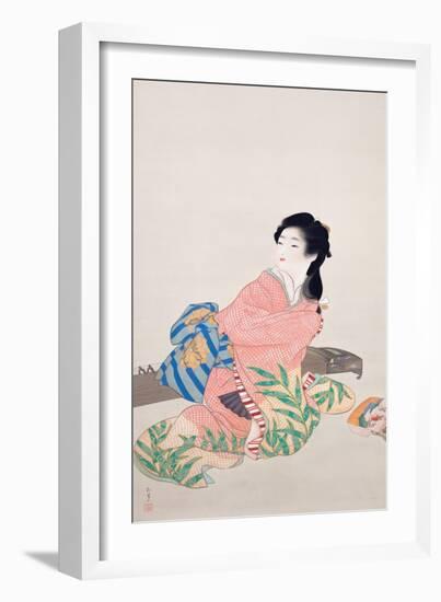 Daughter Miyuki-Shoen Uemura-Framed Giclee Print