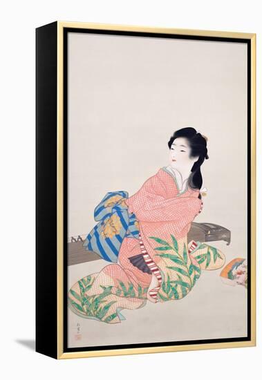 Daughter Miyuki-Shoen Uemura-Framed Premier Image Canvas