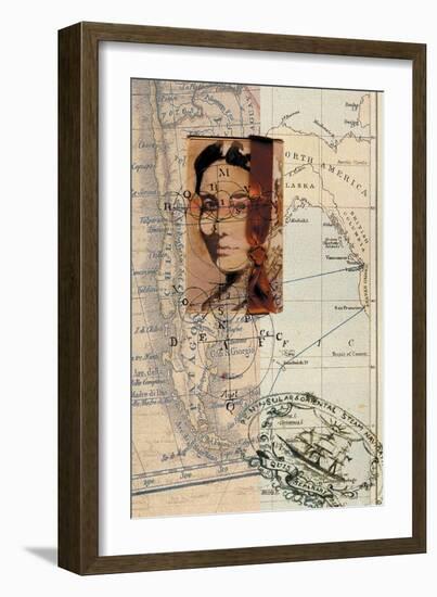 Daughter of Fortune-Anna Platts-Framed Giclee Print