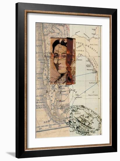 Daughter of Fortune-Anna Platts-Framed Giclee Print