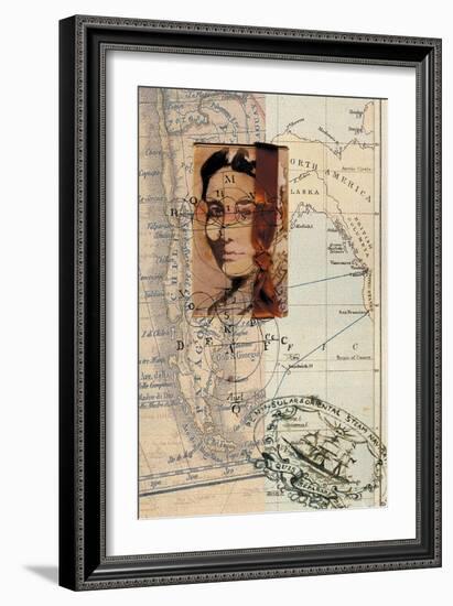 Daughter of Fortune-Anna Platts-Framed Giclee Print