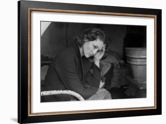 Daughter of Migrant Tennessee Coal Miner-Dorothea Lange-Framed Art Print