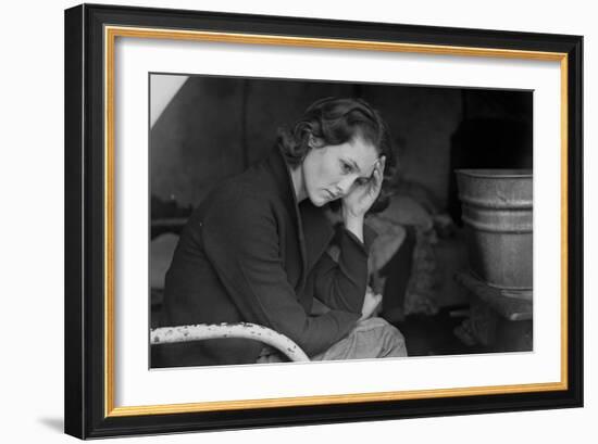 Daughter of Migrant Tennessee Coal Miner-Dorothea Lange-Framed Art Print