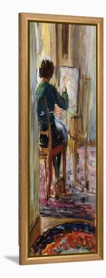 Daughter of the Artist-Henri Lebasque-Framed Premier Image Canvas