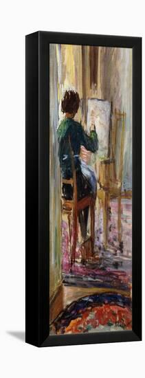 Daughter of the Artist-Henri Lebasque-Framed Premier Image Canvas