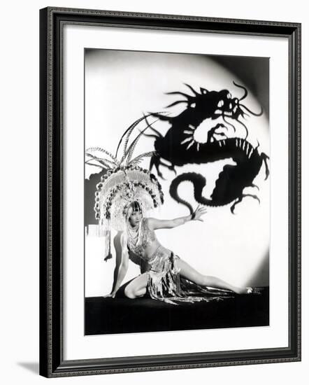 Daughter of the Dragon, Anna May Wong, 1931-null-Framed Photo