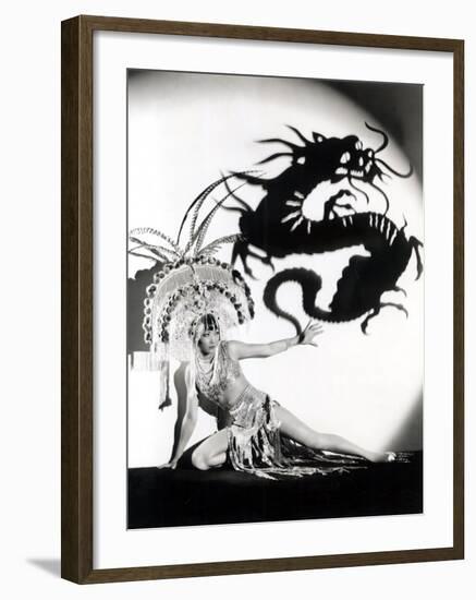 Daughter of the Dragon, Anna May Wong, 1931-null-Framed Photo