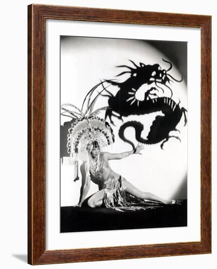 Daughter of the Dragon, Anna May Wong, 1931-null-Framed Photo