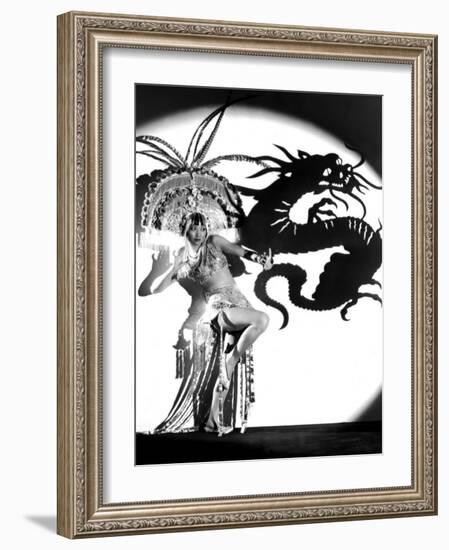 Daughter of the Dragon, Anna May Wong, 1931-null-Framed Photo