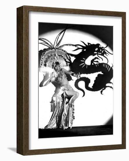 Daughter of the Dragon, Anna May Wong, 1931-null-Framed Photo