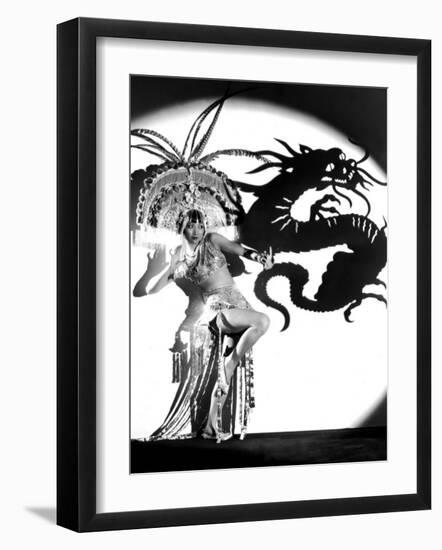 Daughter of the Dragon, Anna May Wong, 1931-null-Framed Photo