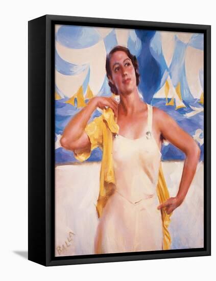 Daughter of the Sun-Giacomo Balla-Framed Premier Image Canvas