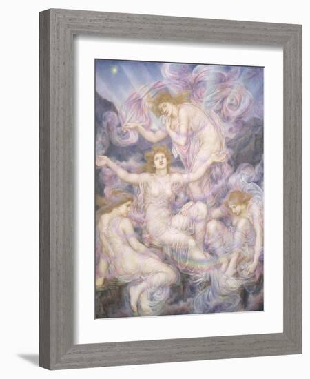 Daughters of the Mist-Evelyn De Morgan-Framed Giclee Print