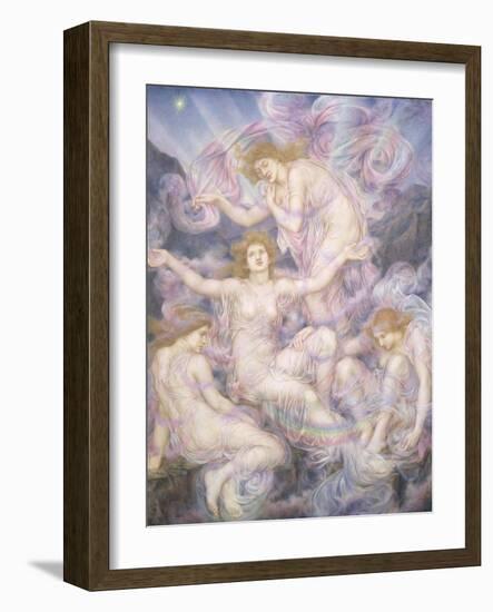 Daughters of the Mist-Evelyn De Morgan-Framed Giclee Print