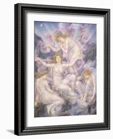 Daughters of the Mist-Evelyn De Morgan-Framed Giclee Print