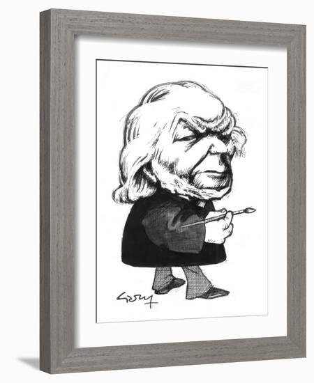 Daumier-Gary Brown-Framed Giclee Print