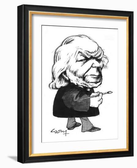 Daumier-Gary Brown-Framed Giclee Print