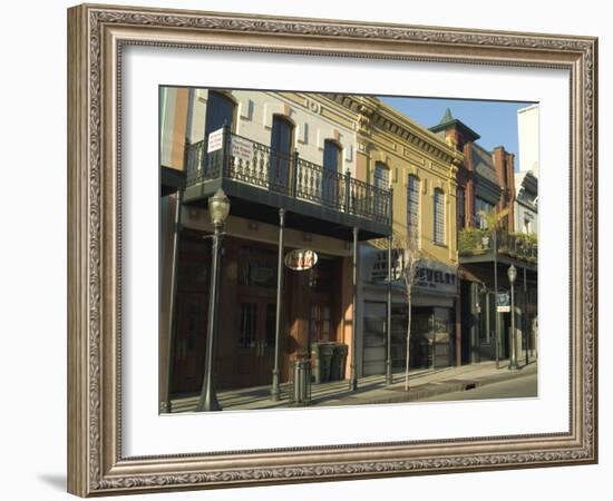 Dauphin Street, Downtown, Mobile, Alabama, USA-Ethel Davies-Framed Photographic Print