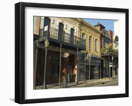 Dauphin Street, Downtown, Mobile, Alabama, USA-Ethel Davies-Framed Photographic Print