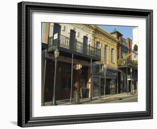 Dauphin Street, Downtown, Mobile, Alabama, USA-Ethel Davies-Framed Photographic Print