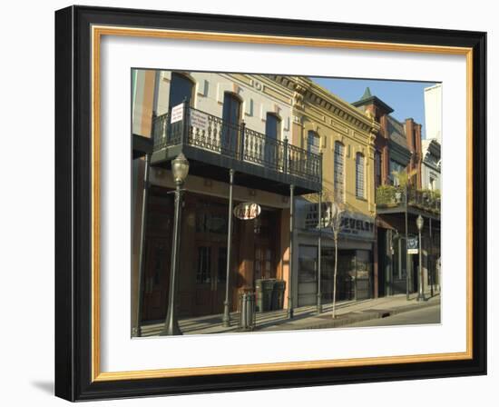 Dauphin Street, Downtown, Mobile, Alabama, USA-Ethel Davies-Framed Photographic Print