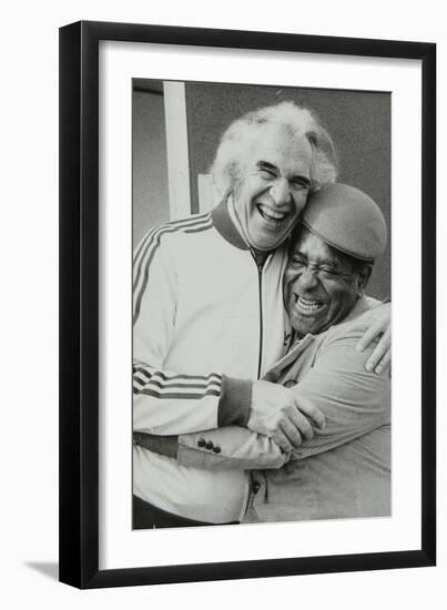 Dave Brubeck and Dizzy Gillespie at the Capital Radio Jazz Festival, Alexandra Palace, London, 1979-Denis Williams-Framed Photographic Print