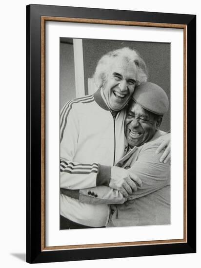 Dave Brubeck and Dizzy Gillespie at the Capital Radio Jazz Festival, Alexandra Palace, London, 1979-Denis Williams-Framed Photographic Print