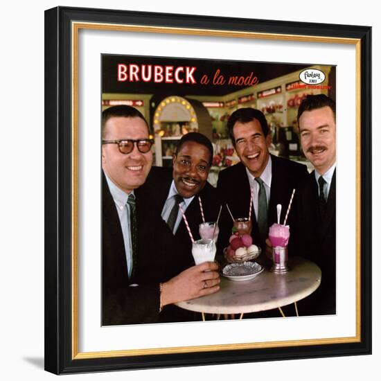 Dave Brubeck - Brubeck a la Mode-null-Framed Art Print